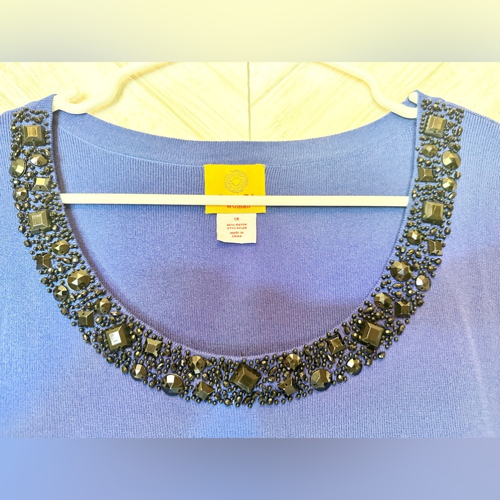 Ruby Rd. Sequin Tank - Picture 3 of 5